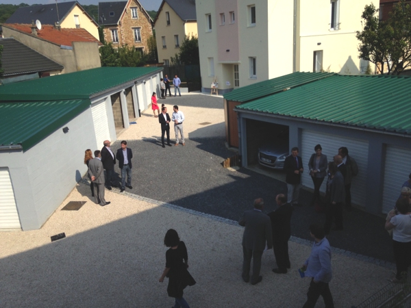 Inauguration résidence SOH à Chaville après réabilitation et désamiantage Etair