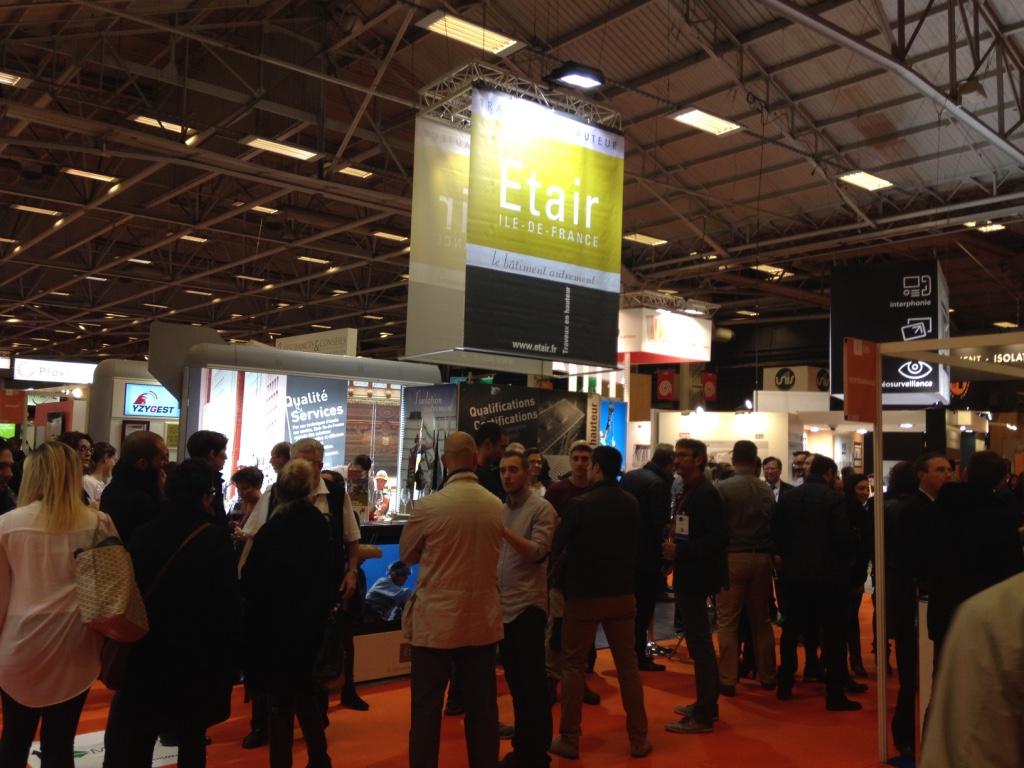 Salon de la Copropriété : Affluence sur le stand Etair !